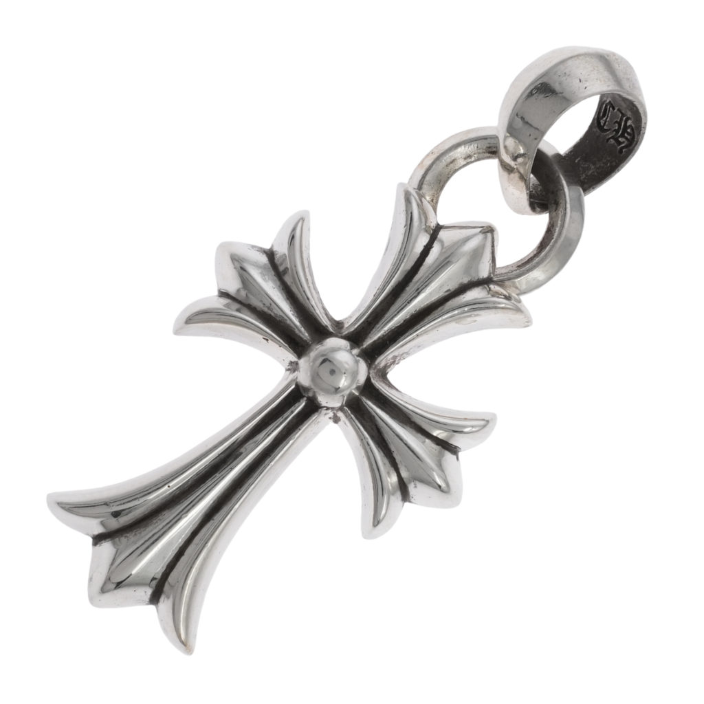 Chrome Hearts CH CRS SMLクロスベイル WベイルネックレスCELINE